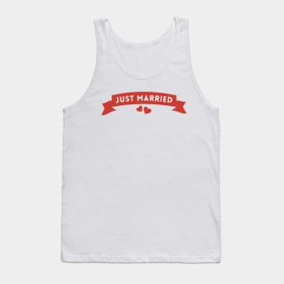 Just Married Tank Top